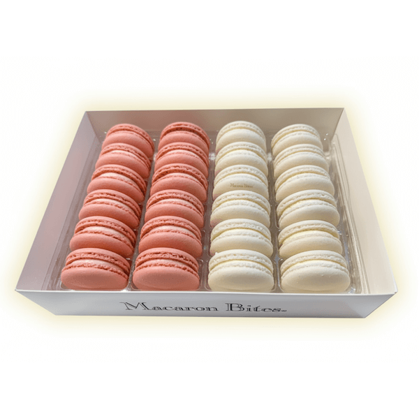 Macarons Strawberry and Vanilla, 24 count - Image 3